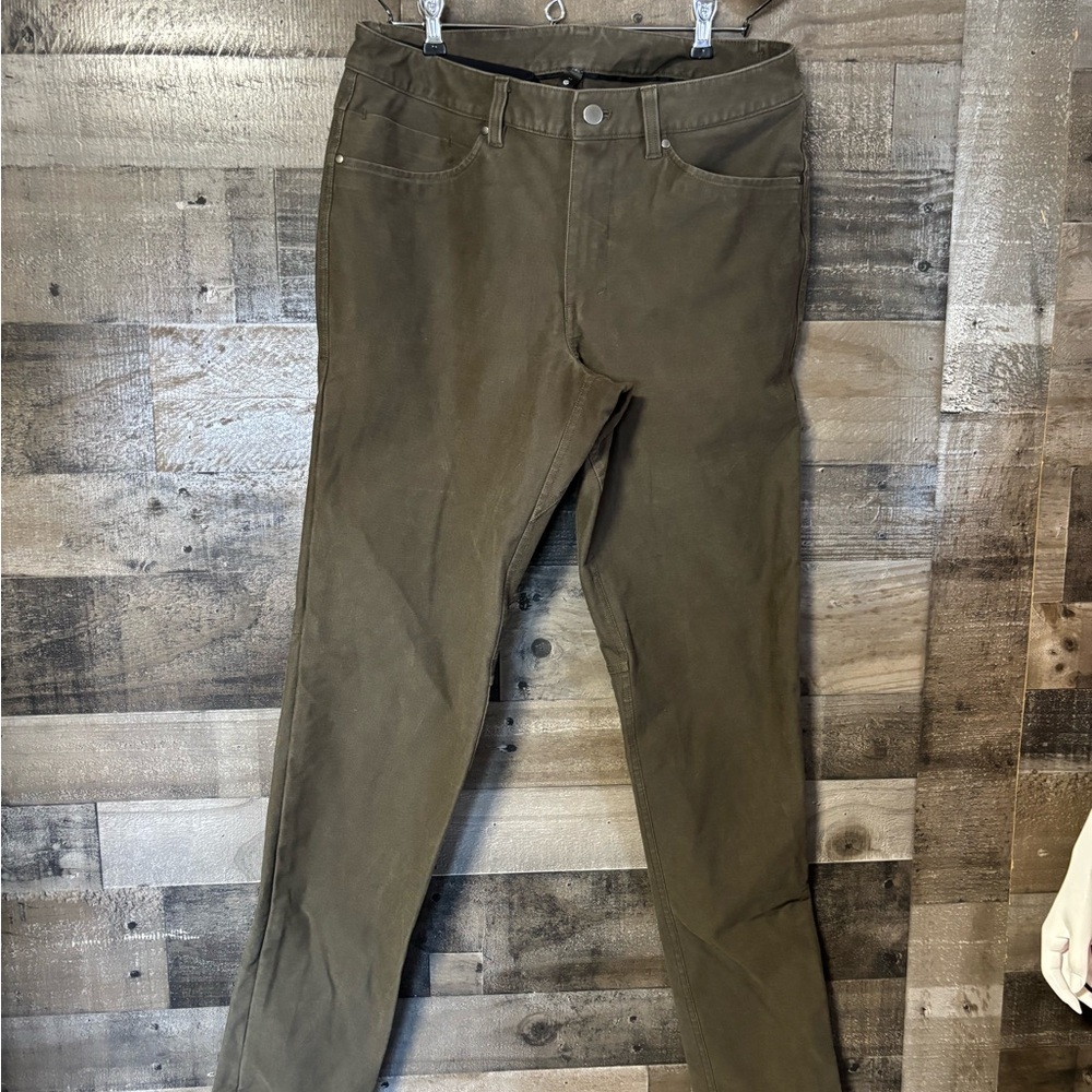 lululemon athletica Olive Green Chinos
